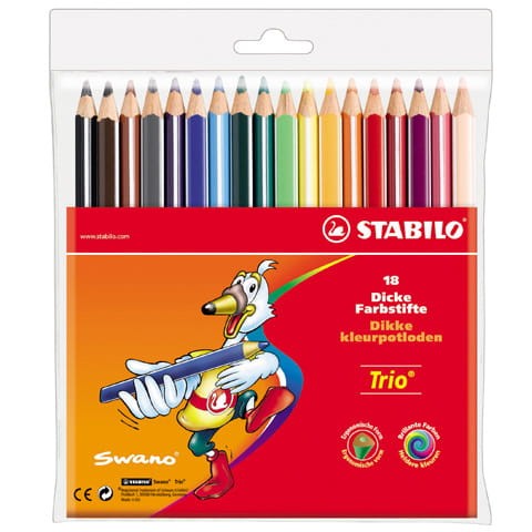 Przejdź do produktu KREDKI TRIO 18KOL. STABILO Z ZAWIESZKĄ 203/18-1
