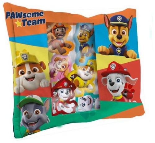 Przejdź do produktu Zestaw poduszka 35 x 35 cm + 6 mini poduszek Psi Patrol, Kids