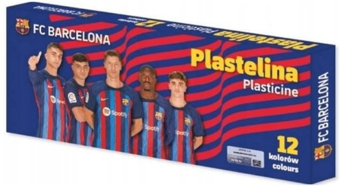 Przejdź do produktu PLASTELINA FCB ASTRA 12 KOLORÓW 5243