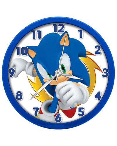 Przejdź do produktu Zegar ścienny Wall clock 25cm Sonic SNC3002 Kids E