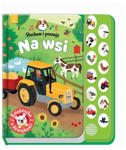 Przejdź do produktu Słucham i poznaję. Na wsi.Książeczka i dźwiękami