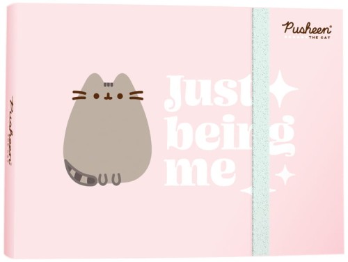 Przejdź do produktu Pamiętnik na spirali zamykany na gumkę Pusheen