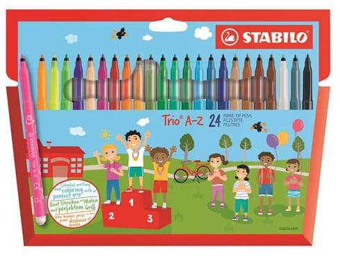 Przejdź do produktu Flamaster STABILO Trio A-Z  etui kartonowe 24 szt.