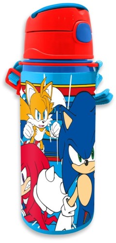 Przejdź do produktu Bidon aluminiowy 600 ml z paskiem na ramię Sonic, Kids