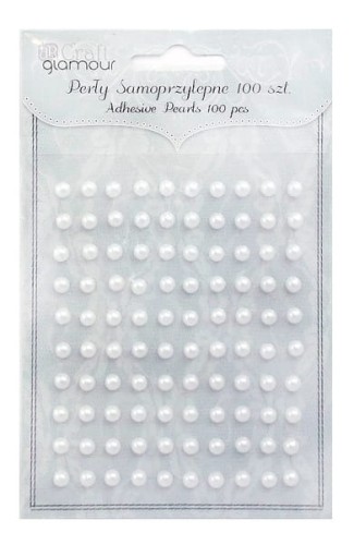 Przejdź do produktu Perły samoprzylepne 5mm 100szt, Craft