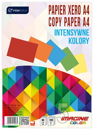 Przejdź do produktu Papier ksero A$/100k kolor