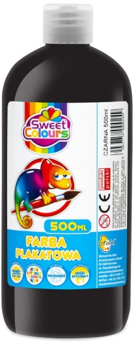 Przejdź do produktu OT FARBA PLAKATOWA 500ML CZARNA