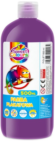 Przejdź do produktu OT FARBA PLAKATOWA 500ML FIOLETOWA