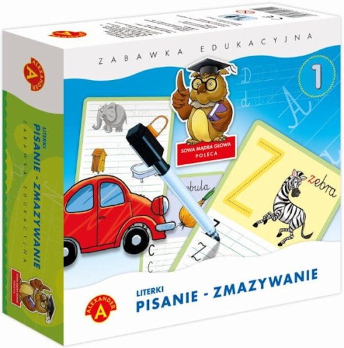 Przejdź do produktu Literki pisanie zmazywanie 1 . ALEXANDER p8