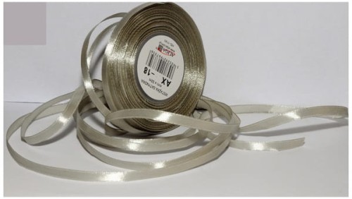 Przejdź do produktu Wstążka satynowa szaro-sina 25 mm 32 mb. AX25-18, Aliga