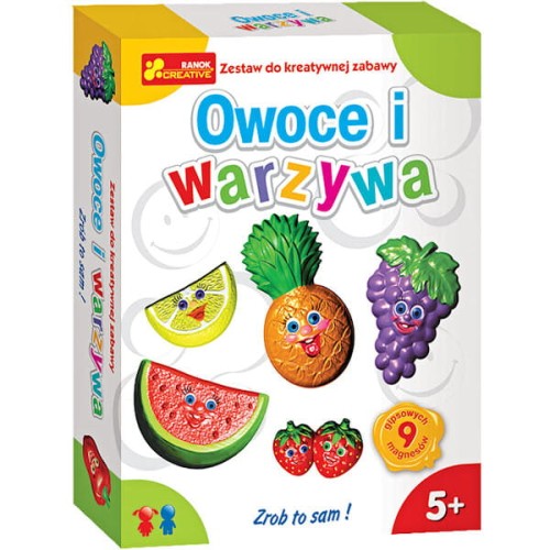 Przejdź do produktu Zestaw kreatywny Warzywa i owoce, Ranok-Creative