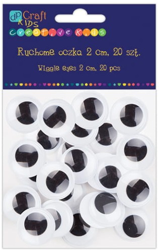 Przejdź do produktu Naklejki oczy KSOC-020, Craft