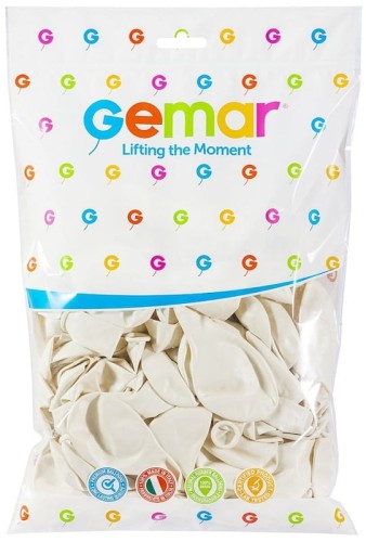 Przejdź do produktu Balony G90 metal 10' perłowo białe 29/100