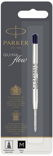 Przejdź do produktu Wkład do długopisu Quinkflow czarny M, Parker
