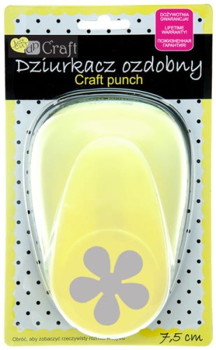 Przejdź do produktu Dziurkacz ozdobny 7.5 cm kwiatek 4, Dp Craft