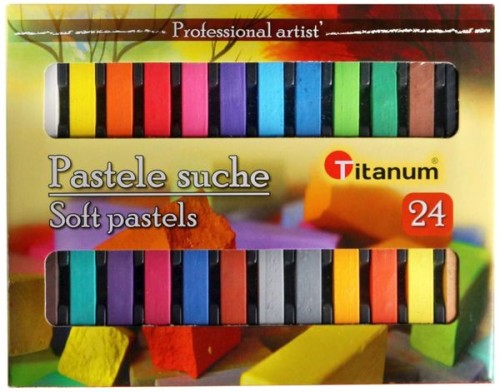 Przejdź do produktu Pastele suche 24 kolory