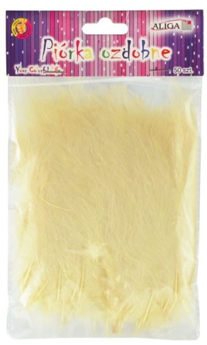Przejdź do produktu Piórka ecri 10-12 cm op. ok. 50 szt. P-070, Aliga