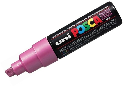 Przejdź do produktu Marker pigmentowy Posca PC-8K metaliczny różowy (Metal Pink), Uni