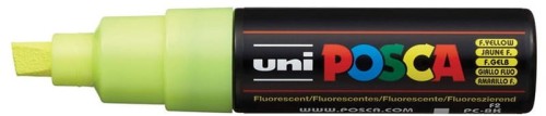 Przejdź do produktu Marker pigmentowy Posca PC-8K fluorescencyjny żółty, Uni