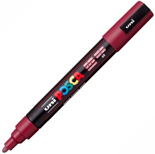 Przejdź do produktu Marker pigmentowy Posca PC-5M ciemno-czerwony, Uni