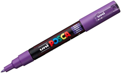 Przejdź do produktu Marker pigmentowy Posca PC-1M fioletowy, Uni