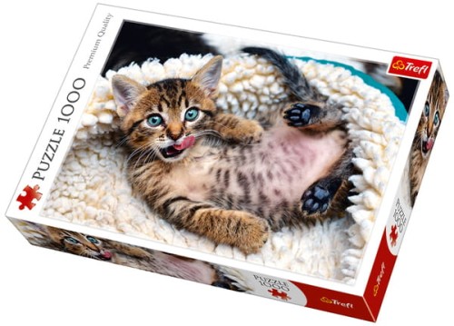 Przejdź do produktu Puzzle 1000el Wesoły kotek 10448 Trefl p6