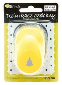 Przejdź do produktu Dziurkacz ozdobny 2,5 cm choinka 2, Dp Craft