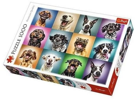 Przejdź do produktu Puzzle 1000el Zabawne psie portrety 10462 TREFL p6