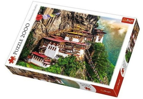Przejdź do produktu Puzzle 2000el Tygrysie Gniazdo, Bhutan 27092 TREFL
