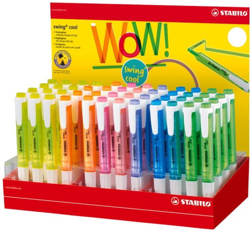 Przejdź do produktu STABILO 275/48-1 SWING COOL ZAKREŚLACZE DISPLAY 48