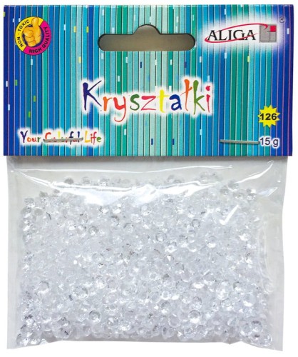 Przejdź do produktu Kryształki bezbarwne Aliga