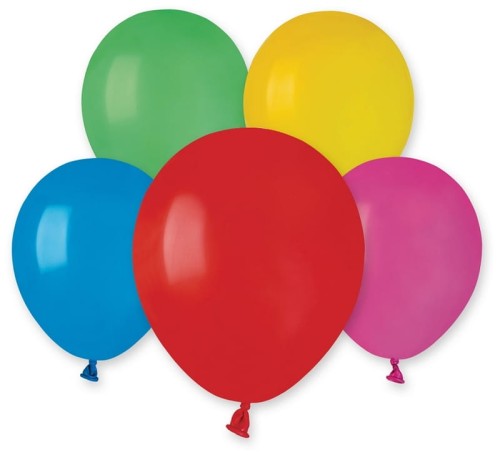Przejdź do produktu Balony A50 pastel 5" - różnokolorowe 80/ 100 szt.