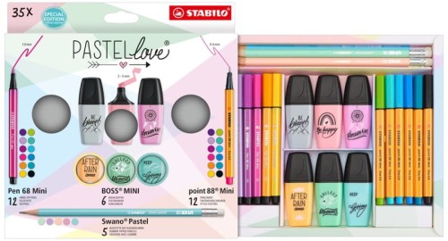 Przejdź do produktu CIENKOPIS STABILO 35KOL PASTELLOVE SET 0372