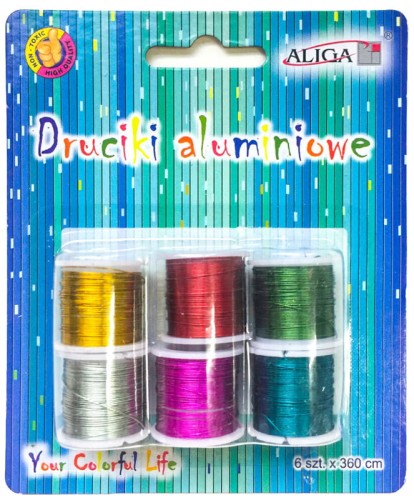 Przejdź do produktu DRUCIKI ALUMINIOWE DA-3717 NA SZPULKACH 3717
