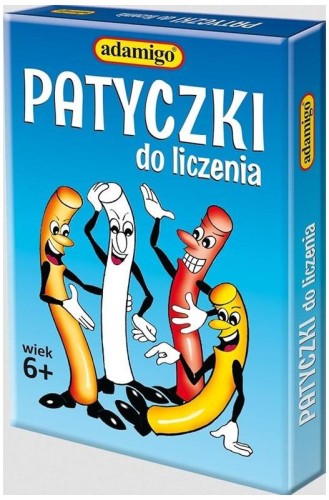 Przejdź do produktu Patyczki do liczenia - długie ADAMIGO