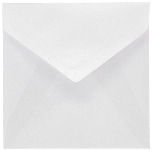 Przejdź do produktu Koperty 145x145 Millenium diamentowa biel K 120g 10szt., Galeria Papieru