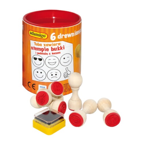 Przejdź do produktu Pieczątki stemple Buźki ADAMIGO