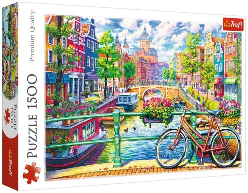 Przejdź do produktu Puzzle 1500el Kanał Amsterdamski 26149 TREFL p6