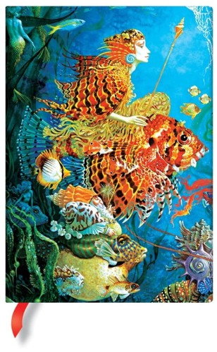 Przejdź do produktu Notes Fantastic Voyages, Sea Fantasies Midi w linie, Paperblanks