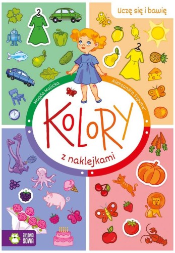 Przejdź do produktu Kolory z naklejkami. Uczę się i bawię
