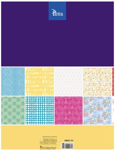 Przejdź do produktu Papiery kreatywne A3 zestaw nr 01 KB031-01, Tetis