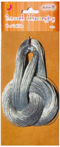 Przejdź do produktu Sznurek dekoracyjny 1mm x 100m SZM-4119, Aliga