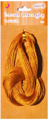 Przejdź do produktu Sznurek dekoracyjny 1mm x 100m SZM-4089, Aliga