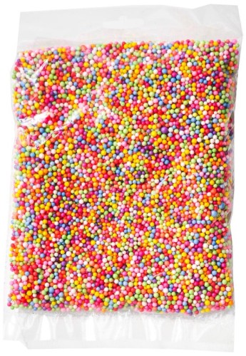 Przejdź do produktu Kulki styropianowe 4mm op. 10g mix kolorów KSK-MIX, Aliga