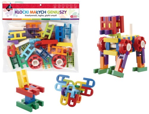 Przejdź do produktu Klocki drabinki - 40 elementów w worku 109473