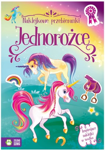 Przejdź do produktu Jednorożce. Naklejkowe przebieranki