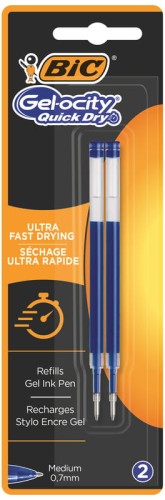 Przejdź do produktu BIC WKŁAD ŻELOWY QUICKDRY NIEBIESKI a,2