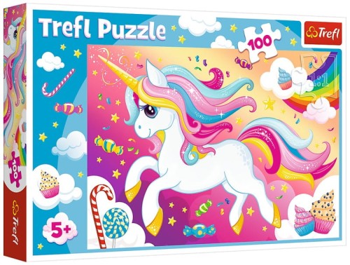 Przejdź do produktu Puzzle 100el Piękny Jednorożec 16386 TREFL p12