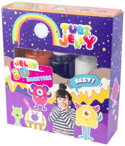 Przejdź do produktu Zestaw Tubi Jelly 3 kolory - Potworki, Tuban