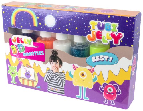 Przejdź do produktu Zestaw Tubi Jelly 6 kolorów - Potworki, Tuban